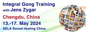banner, klangtage, jens zygar, sound healing, chengdu, china,, sela, 2024