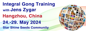banner, klangtage, jens zygar, sound healing, hangzhou, china, guan xue, 2024
